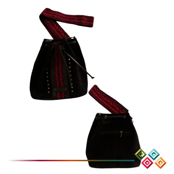 Suede Shigra Bag - Image 5