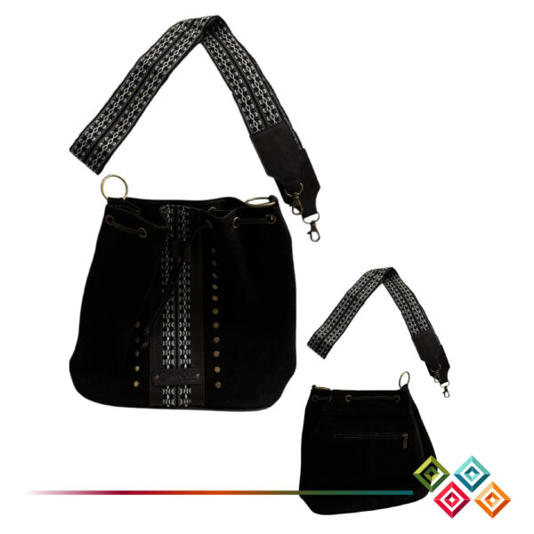 Suede Shigra Bag - Image 6