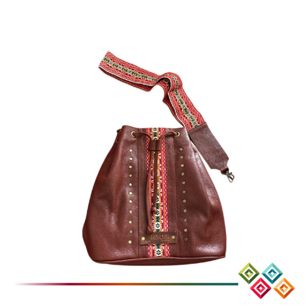 Suede Shigra Bag - Image 2