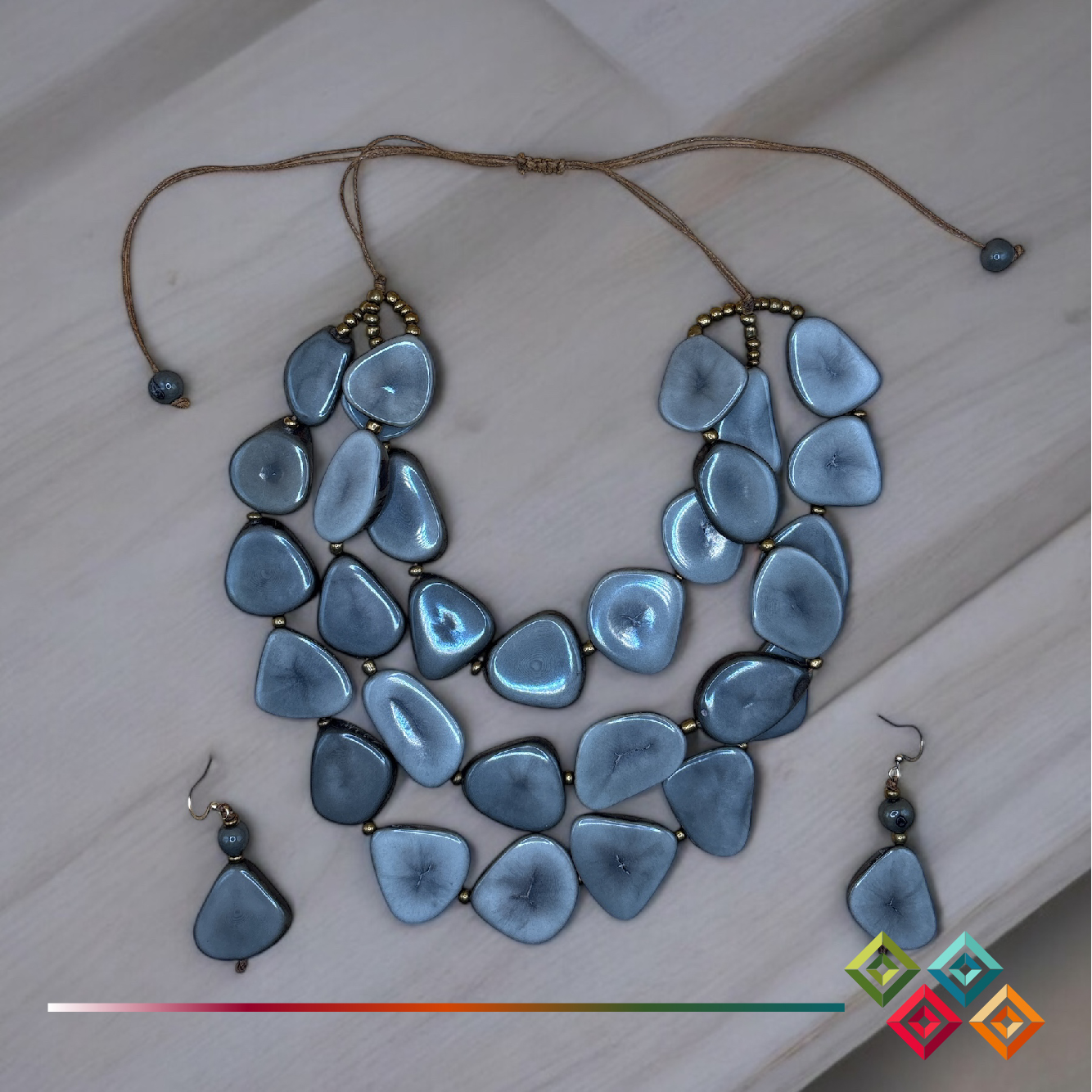 Tagua three sections flat set - Image 4