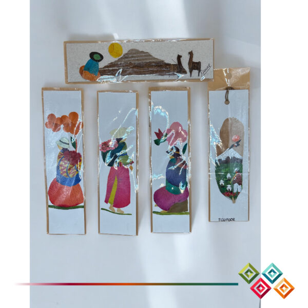 Ecuadorian Handmade Bookmarks