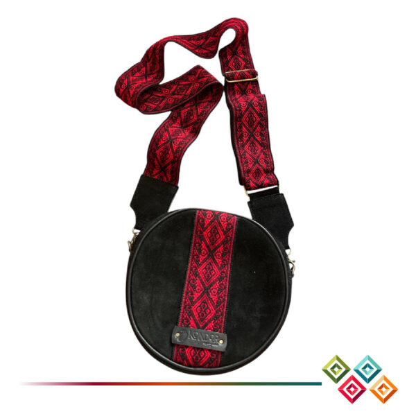 Suede Round Bag - Image 4